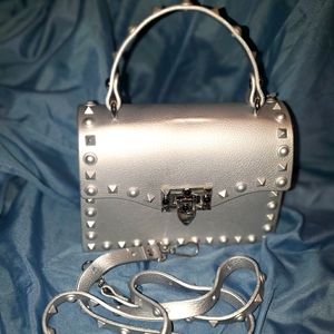 Small studded crossbody